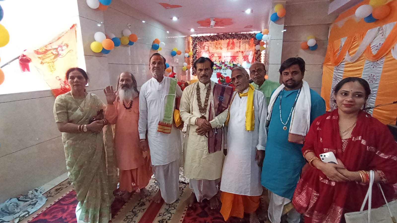 भूपतवाला स्थित निगम कुटीर आश्रम में भव्य श्रीमद् भागवत कथा का आयोजन